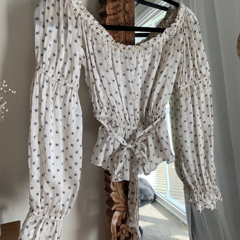 Stone Cold Fox off the shoulder blouse